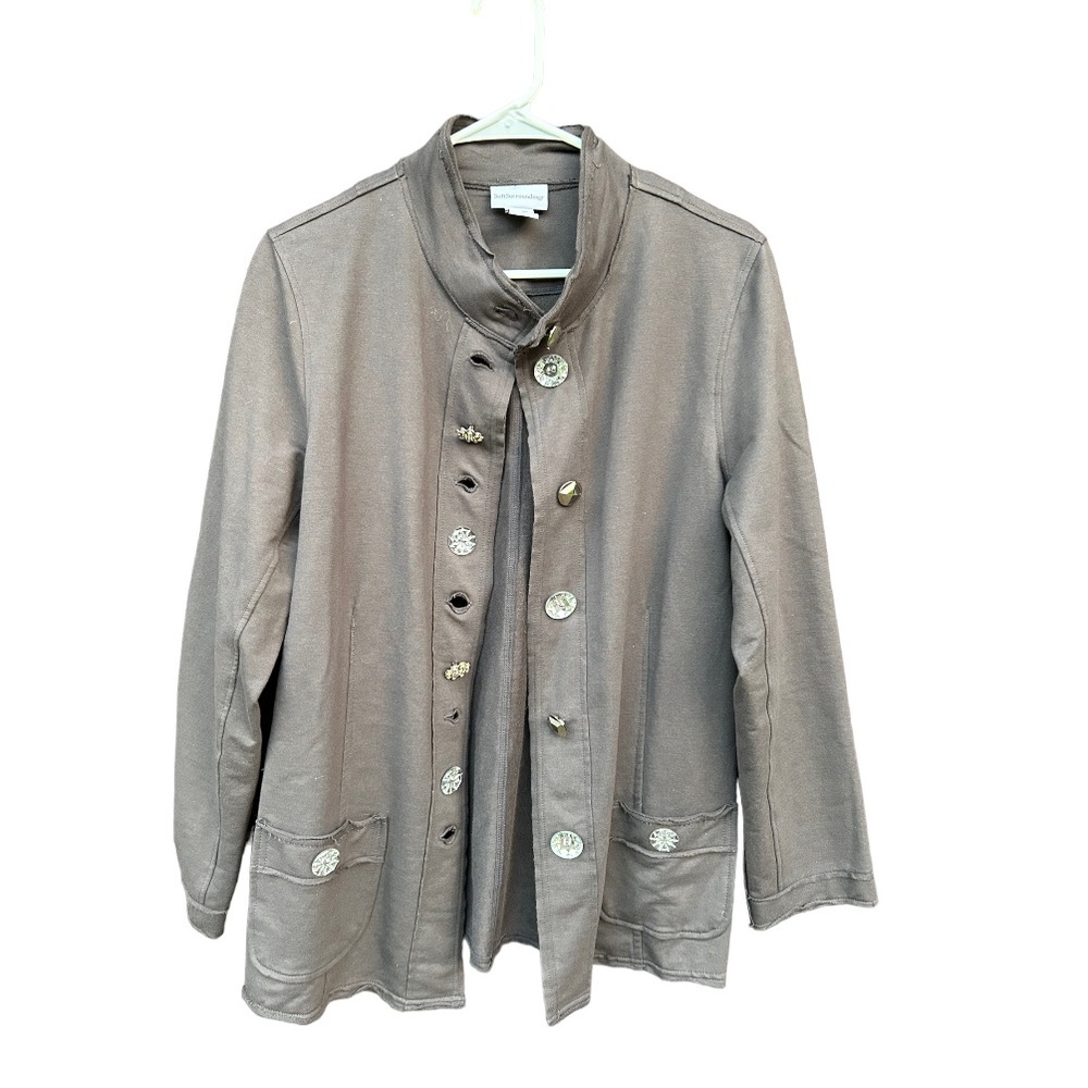 Soft Surroundings Multi Button Front Jacket Size … - image 1